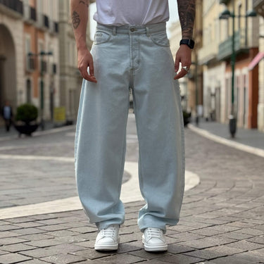 Jeans azzurro chiaro balloon fit - FLAG STORE